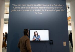 Sainsbury Centre at London Art Fair 2025. Photo by Kate Wolstenholme.