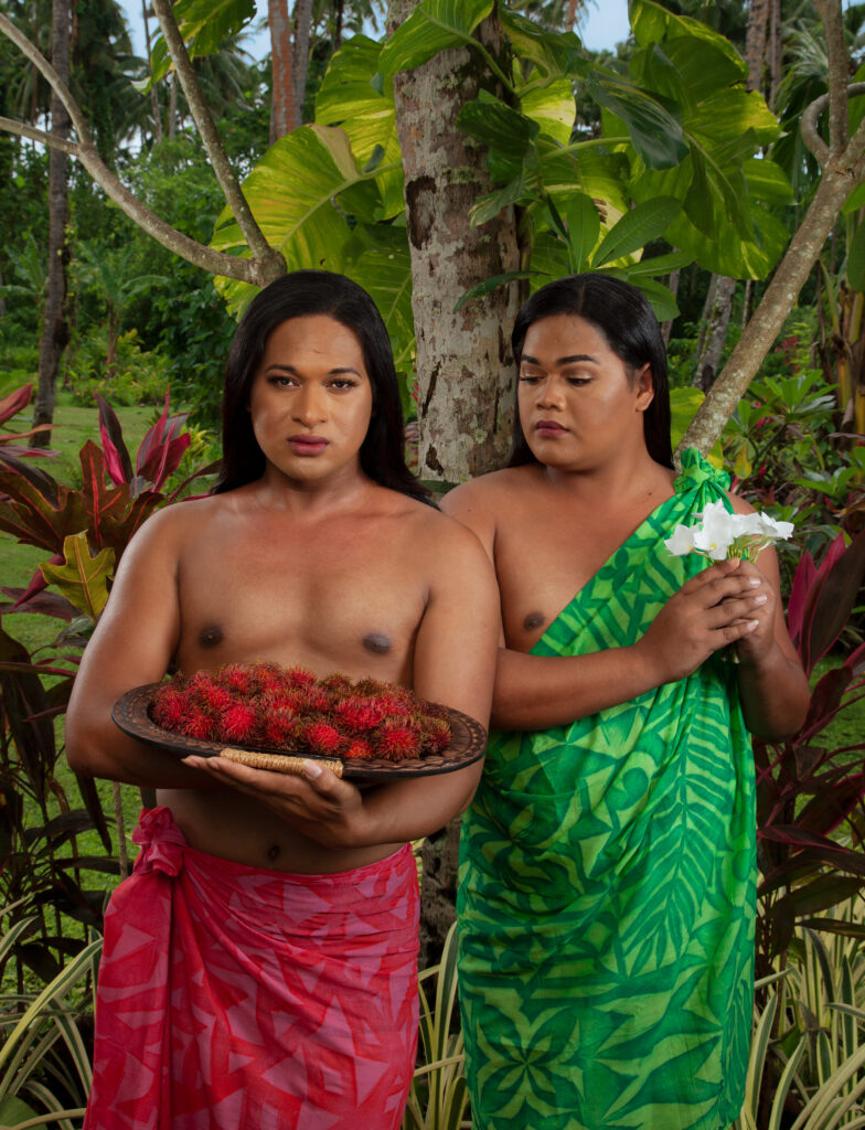 Yuki Kihara, Two Fa'afafine (After Gauguin) (2020) © Yuki Kihara.